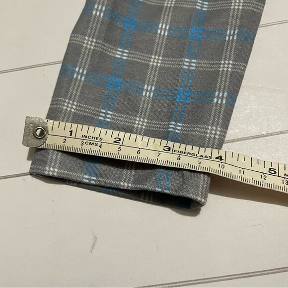 NWT Light Blue Gray Plaid Check Blazer Jacket Women’s Size Small - Picture 7 of 7